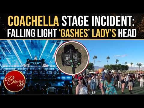 Coachella HORROR: Stage Shut Down After Falling Light ‘Gashes’ Woman’s Head During Set | WATCH