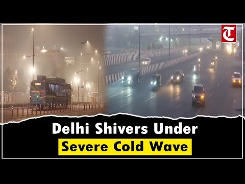 Cold Wave Tightens Grip on Delhi as Dense Fog Disrupts Traffic and Chilly Winds Persist