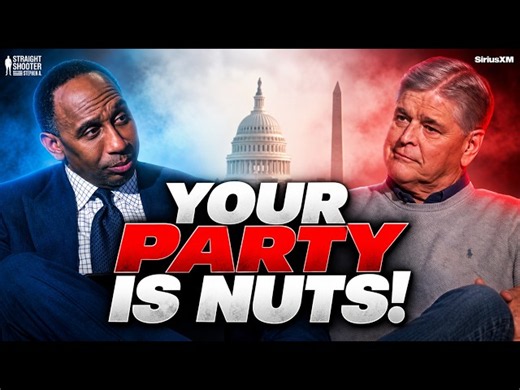 "Your Party is NUTS!" Sean Hannity Calls Out Modern Liberalism | Straight Shooter with Stephen A.