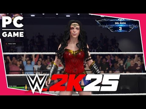 Wonder Woman vs. Team NXT! - WWE 2K25: Gauntlet Turmoil Match