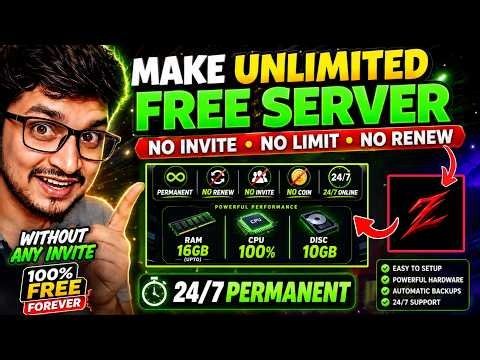 How To Make Free Minecraft Server 24/7 JAVA + PE Cracked | Best Free 24/7 Minecraft Server Hosting💚