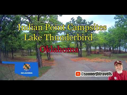 Little Sandy, Hickory Hill & Hog Creek Campsites at Indian Point, Lake Thunderbird Oklahoma