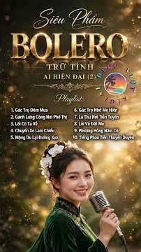 Siêu Phẩm Bolero Trữ Tình 2026: Đỉnh Cao Phối Khí Mới Khiến Người Nghe Rơi Nước Mắt