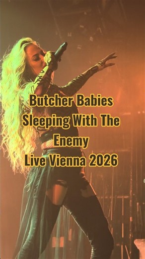 Butcher Babies - Sleeping With The Enemy - Live Szene Wien 2026 - Vienna Austria 4K