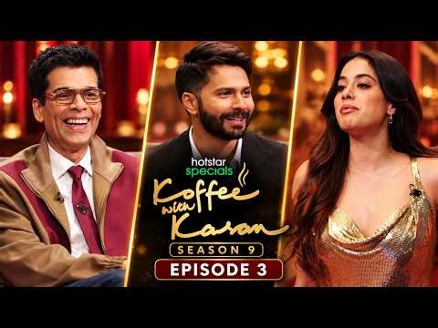 Koffee With Karan S9 Episode 3 | Janhvi Kapoor, Varun Dhawan, Arjun Kapoor