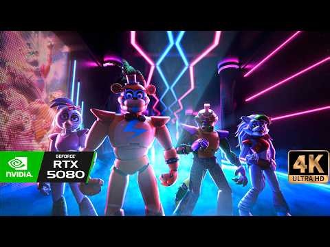 FNAF Security Breach [4K 60FPS] HDR10+ Max Ray Tracing - Full Game Walktrough