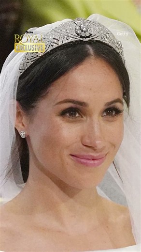 Meghan banned from wearing expensive tiara for wedding #royal #meghanmarkle