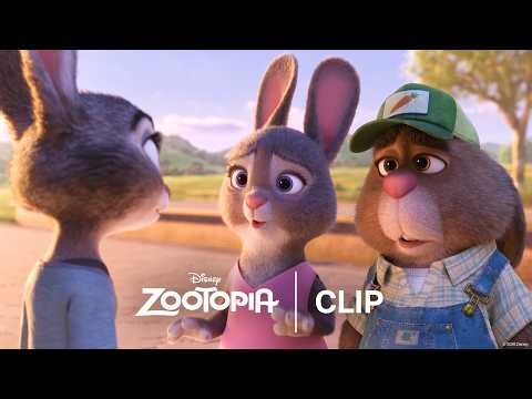 Judy Hopps Leaves the Carrot Farm | Zootopia | Official Clip