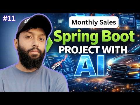 Spring Boot Project with Spring AI | Monthly Sales (Car Sales Analytics with AI Advisor)