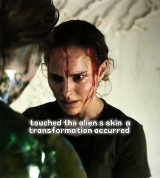 A woman trapped with an alien in a lighthouse#thrilling #shorts