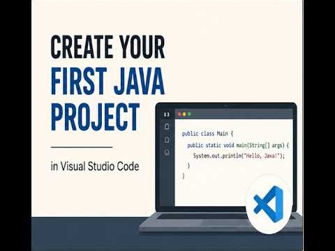 Creating your first Java project