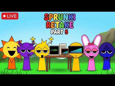 Incredibox Sprunki RETAKE MOD Live🔥🔴 | Part 05 #sprunki #incrediboxsprunki