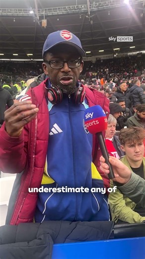 Arsenal fan Ty is BELIEVING 🔴🏆