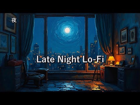 Sparse Nighttime Lo-Fi Ambient｜Minimal Piano for Deep Focus & Sleep
