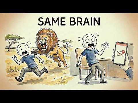 Your brain doesn't know you're not in the savanna