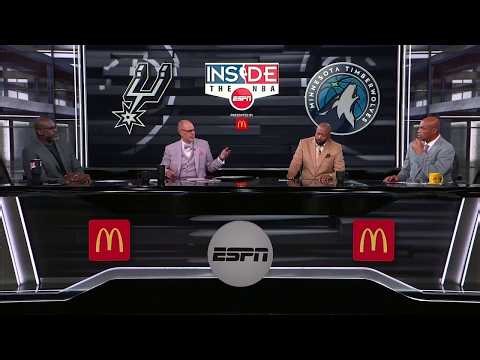 Inside The NBA | "Wemby is an ALIEN, Nobody can guard him" - Chuck & Shaq predict Wolves/Spurs