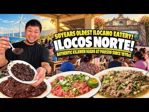 ILOCOS NORTE's "50Years OLDEST ILOCANO EATERY Since 1970s!", Best of ILOCANDIA!