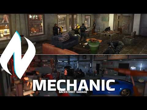 MECHANIC - Backstreet Garage [FiveM MLO - GTA V Interior]
