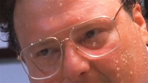 Newman sweats his own interrogation on Seinfeld