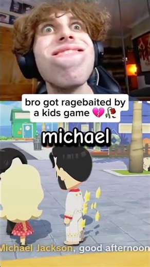 Bro got Ragebaited by hound dog and Michael Jackson in Tomodachi Life Living The Dream
