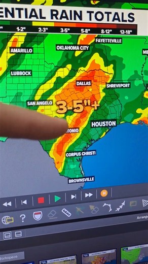 Flood Watch issued for Central Texas as heavy rain moves in this week