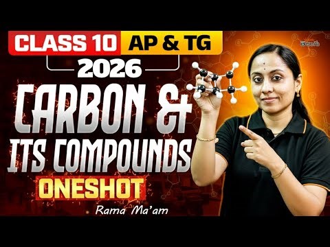 Class 10 Carbon and its Compounds | AP & TG SSC Board Exams 2026