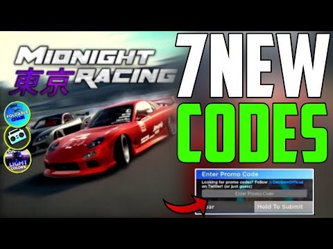 ALL WORKING MIDNIGHT RACING TOKYO CODES ROBLOX - All New Midnight Racing: Tokyo Codes 2026!