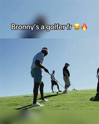 Bronny can do it all 😭 (via Lakers/TT)