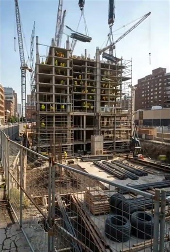 Incredible High-Rise Building Construction Timelapse! 🏗️🏙️