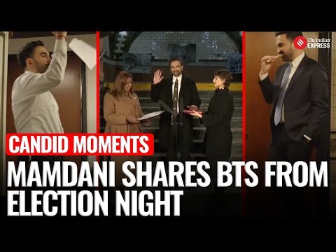 Zohran Mamdani Sworn In as New York City’s Mayor, Shares Candid Video From Election Night