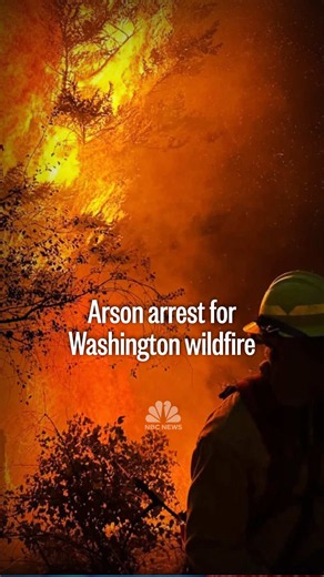 A man with a previous manslaughter conviction was arrested in Spokane, WA and had his first appearance in court today. Authorities say he is responsible for the fire that has reduced hundreds of homes to rubble and forced thousands of people to evacuate. NBC News’ Morgan Chesky reports.