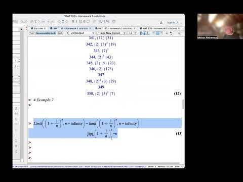 MAT 156 - Homework 5 solutions