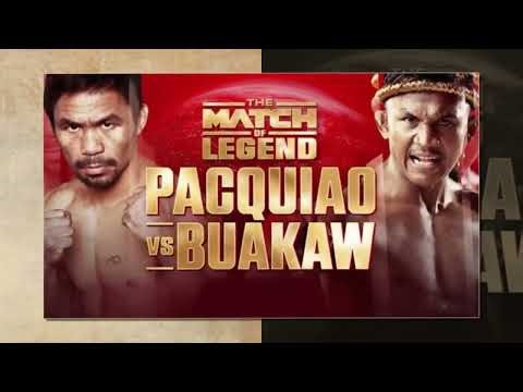 Legends face off as Manny Pacquiao battles Muay Thai fighter