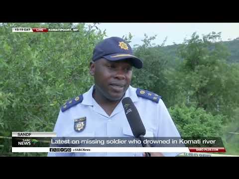 [GRAPHIC CONTENT] Drowning | Update on missing SANDF member: Donald Mdluli