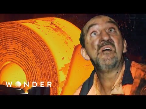 Burning Hot Steel Has To Cross The Sweltering Outback