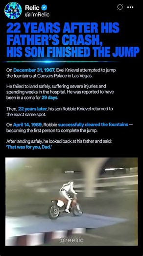 22 Years After His Father’s Crash, His Son Finished the Jump