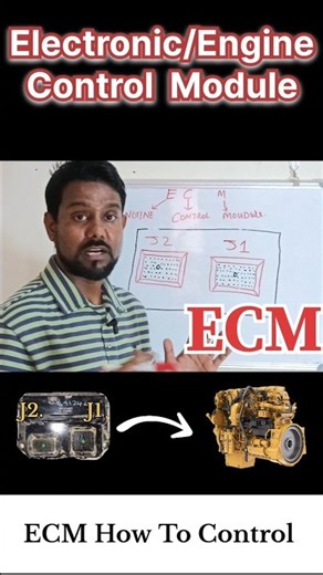 Explain About Engine ECM How work #ecm