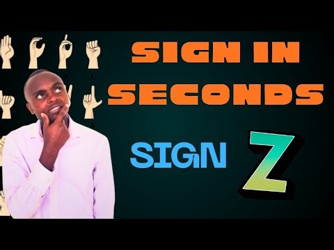 Learn How to Sign the Alphabet 'Z' in Seconds! 🤟✨