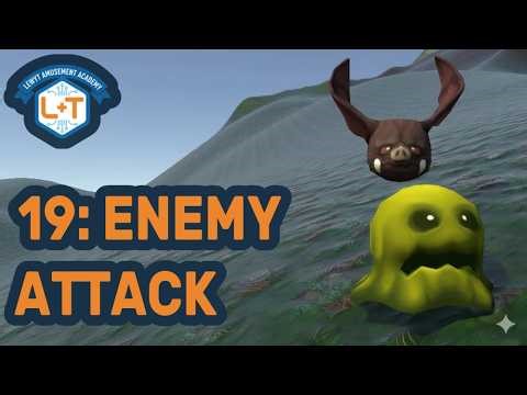 Unity Enemy AI: Simple Wander to Charge Attack - LewyT Amusement Academy 19
