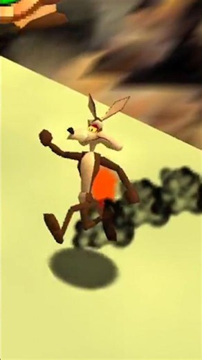 Actual Wile E. Coyote skit | Looney Tunes 64 #looneytunes #wileecoyote #mario