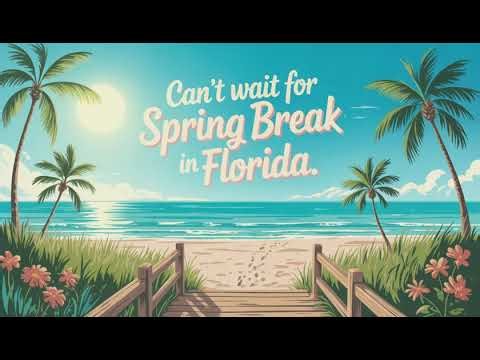 Can’t Wait for Spring Break in Florida