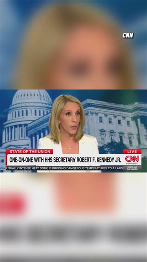 RFK Jr. Clashes with Dana Bash In Heated Interview Over COVID, Vaccines And Autism