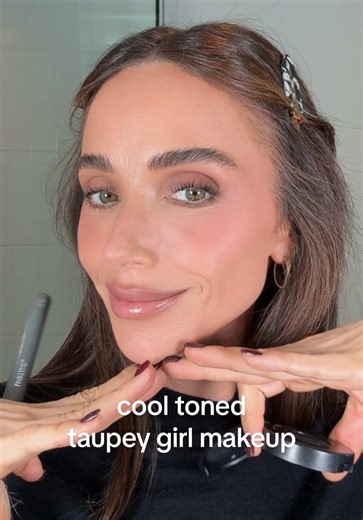 Full tutorial of my cool toned taupey girl makeup 🤎 What makeup look do you want to see next? #cooltonedmakeup @m.ph by Mary Phillips @rhode skin @ONE SIZE BEAUTY @Patrick Starrr @Katiejanehughes @kjh.brand @chanel.beauty @Armani beauty @MYKITCO. @Pat McGrath Labs @maccosmetics