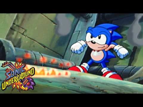Robot City Rescue Mission! | Sonic The Hedgehog - WildBrain | Classic Cartoons For Kids
