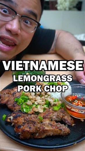 Vietnamese BROKEN RICE- Grilled Lemon Grass Porkchop on Broken Rice Recipe - Authentic Flavors