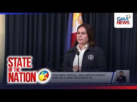 More lawyers file 4th petition seeking TRO vs impeachment proceedings vs VP | SONA