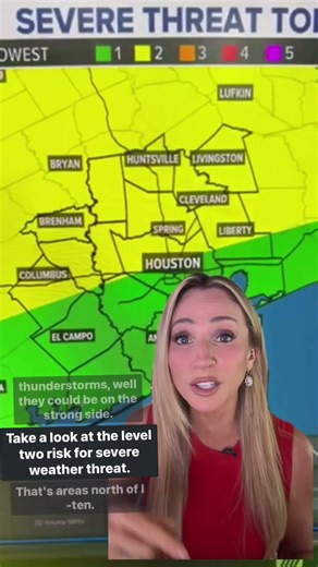 Weather Impact alert today