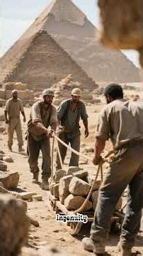 How the Pyramids Were Really Built | Scientists Finally Know #darkhistory #historicalmyths