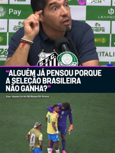 POR QUE A SELEÇÃO BRASILEIRA NÃO GANHA?! 👀🤔🇧🇷 Abel Ferreira refletiu sobre a situação do futebol brasileiro depois do clássico contra o Santos! #FBR #Brasileirão