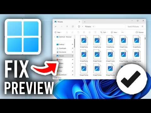 How To Fix Image Preview Image Not Showing In Windows - Step By Step
